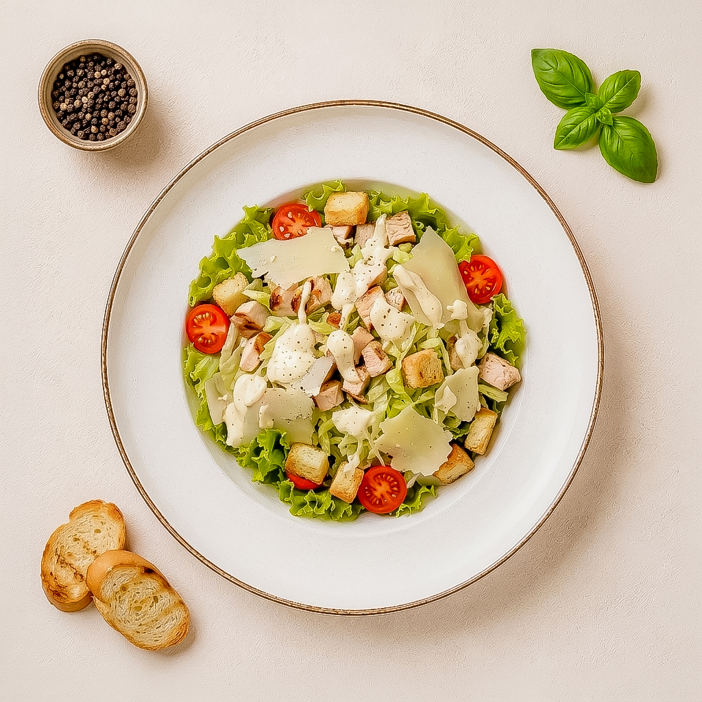 Salată cu piept de curcan